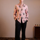 CAMICIA PINK BURLESQUE - Benevierre