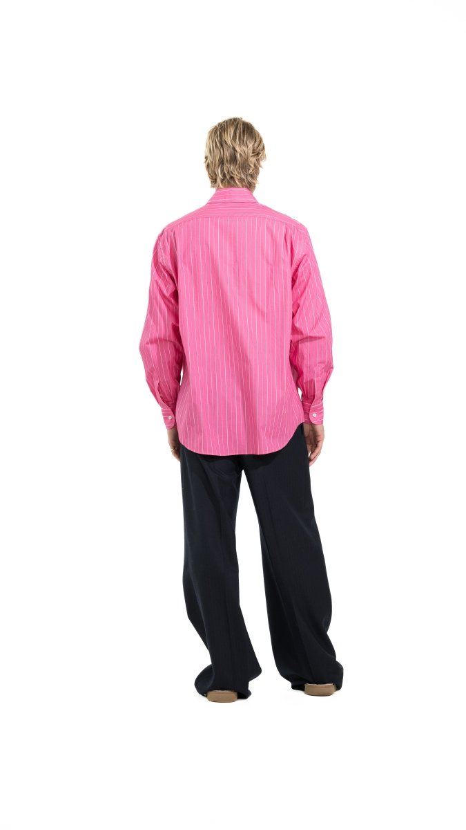 CAMICIA PINK DROP STRIPES - Benevierre
