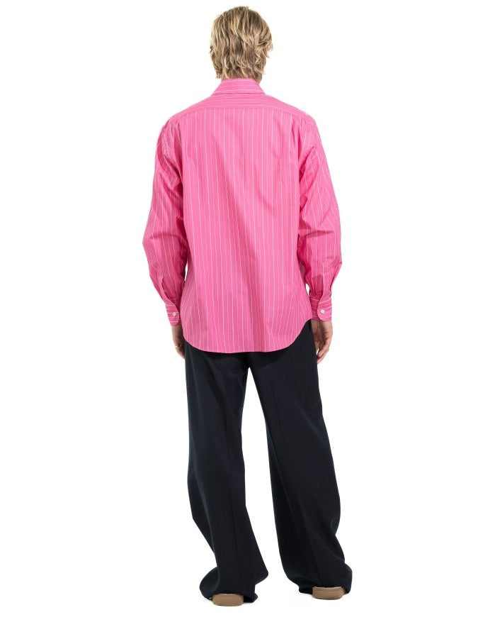 CAMICIA PINK DROP STRIPES - Benevierre