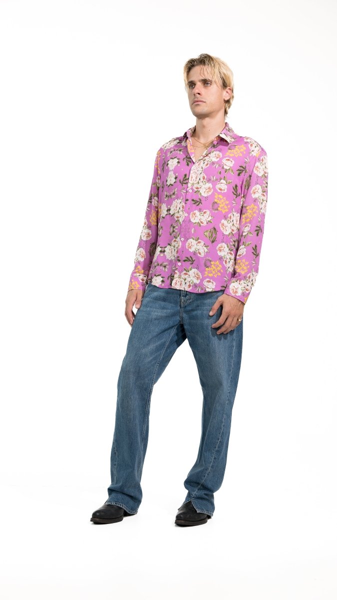 CAMICIA PINK ROSES - Benevierre