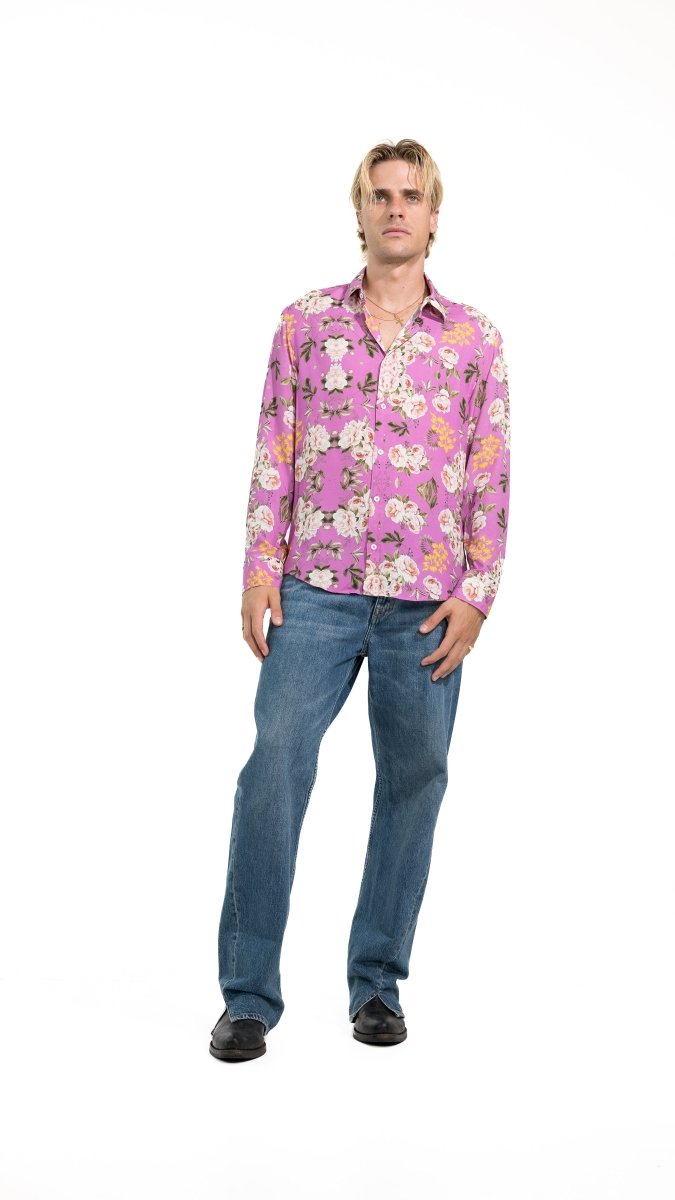 CAMICIA PINK ROSES - Benevierre