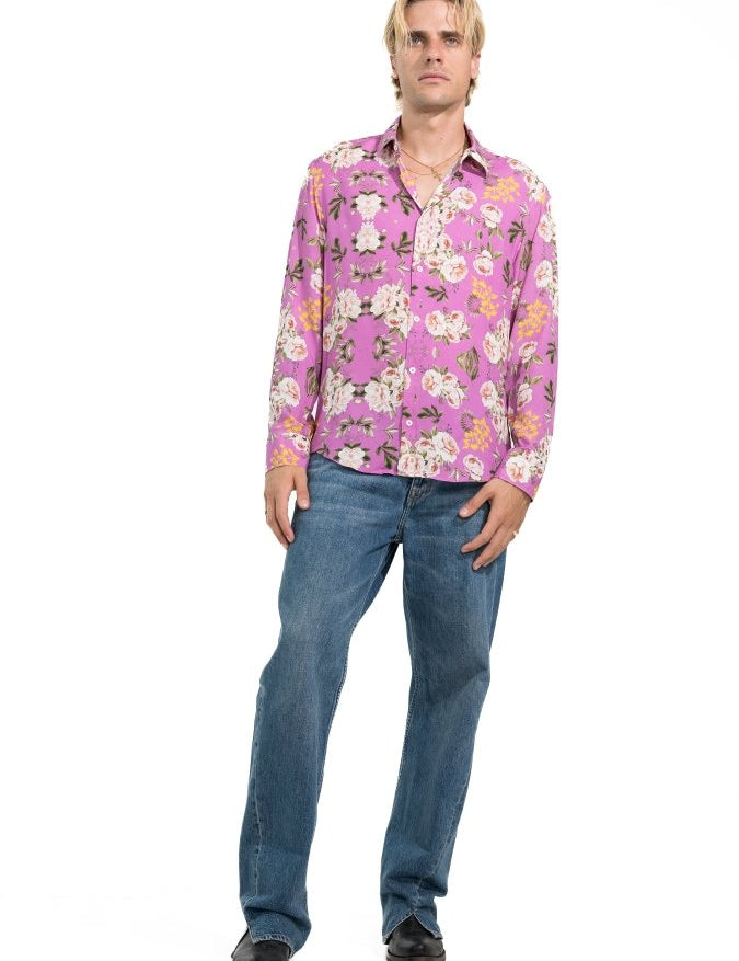 CAMICIA PINK ROSES - Benevierre