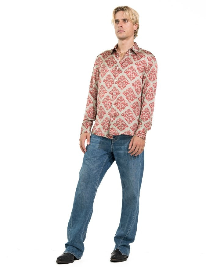 CAMICIA RED BAROQUE - Benevierre