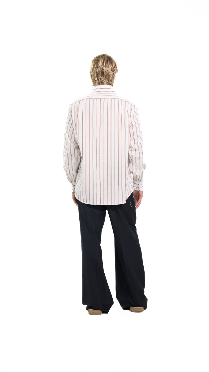 CAMICIA RED DOUBLE STIPES - Benevierre