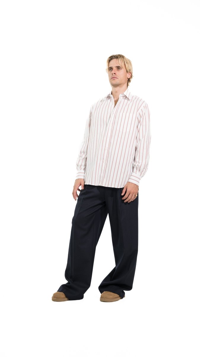CAMICIA RED DOUBLE STIPES - Benevierre