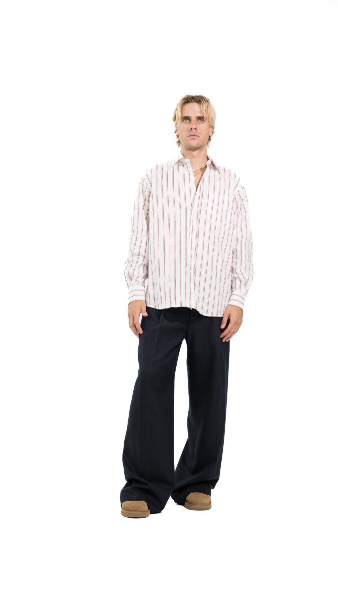 CAMICIA RED DOUBLE STIPES - Benevierre