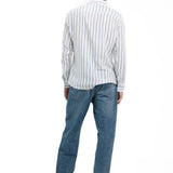 CAMICIA RED DOUBLE STRIPES - Benevierre