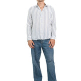 CAMICIA RED DOUBLE STRIPES - Benevierre