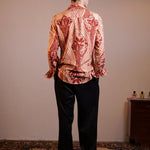 CAMICIA RED FLOREAL MIX - Benevierre
