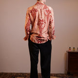 CAMICIA RED FLOREAL MIX - Benevierre