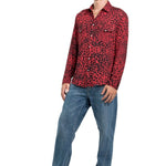 CAMICIA RED LEOPARD - Benevierre