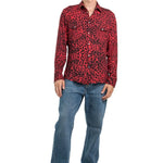 CAMICIA RED LEOPARD - Benevierre