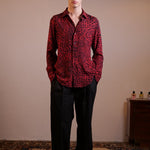 CAMICIA RED LEOPARD - Benevierre