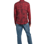 CAMICIA RED LEOPARD - Benevierre