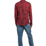 CAMICIA RED LEOPARD - Benevierre