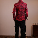 CAMICIA RED LEOPARD - Benevierre