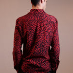 CAMICIA RED LEOPARD - Benevierre