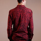 CAMICIA RED LEOPARD - Benevierre