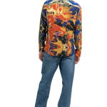 CAMICIA RED TIE DYE - Benevierre