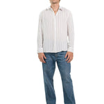 CAMICIA VIOLET DROP STRIPES - Benevierre