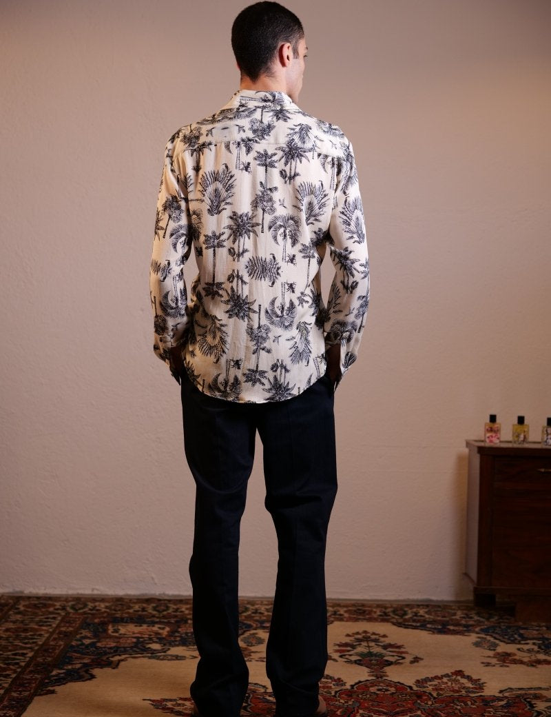 CAMICIA VIOLET SOFT JUNGLE - Benevierre