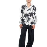 CAMICIA WHITE ICE PALMS - Benevierre