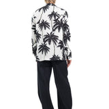 CAMICIA WHITE ICE PALMS - Benevierre