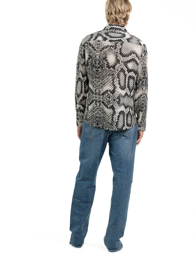 CAMICIA WHITE SNAKE - Benevierre