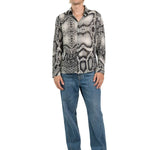 CAMICIA WHITE SNAKE - Benevierre