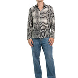 CAMICIA WHITE SNAKE - Benevierre