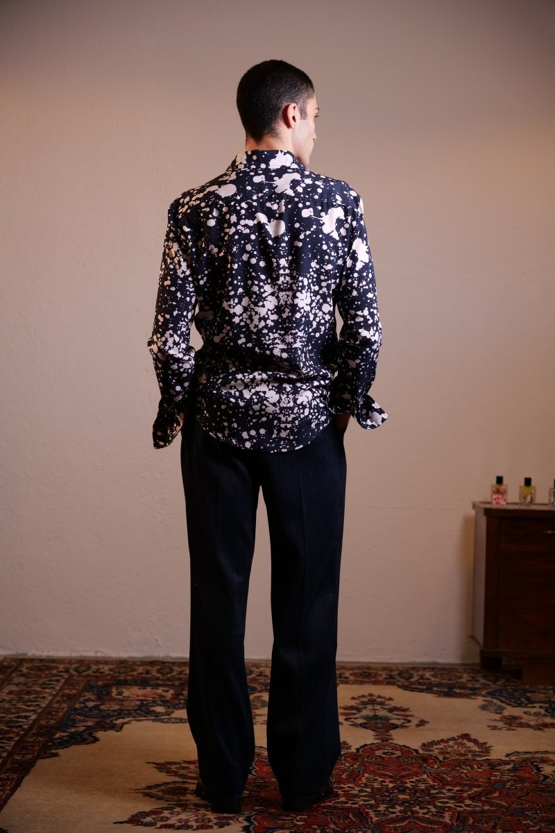 CAMICIA WHITE SPRAY - Benevierre