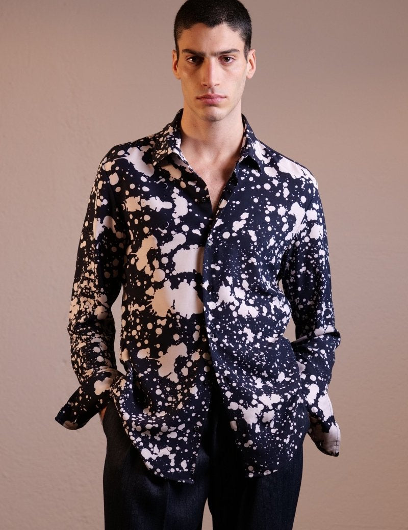 CAMICIA WHITE SPRAY - Benevierre