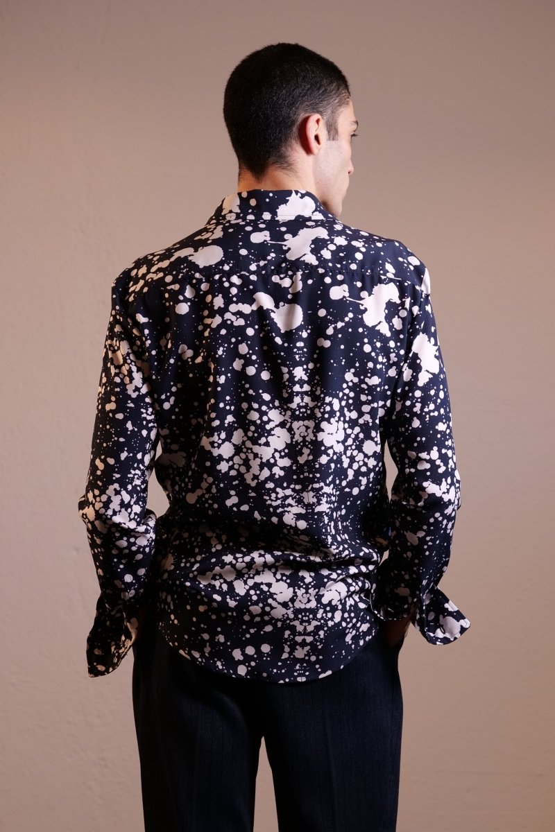 CAMICIA WHITE SPRAY - Benevierre
