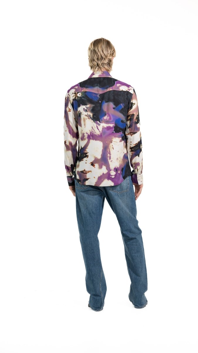 CAMICIA WHITE TIE DIE - Benevierre