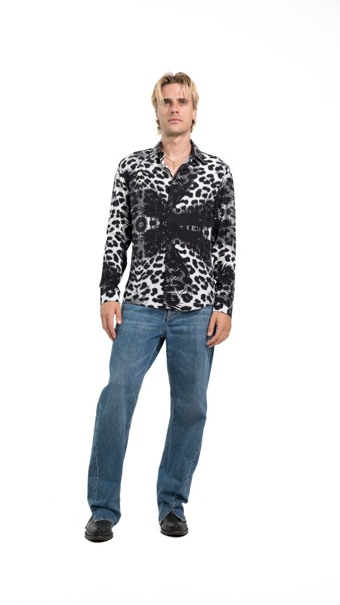 CAMICIA WHITE WILD FEELINGS - Benevierre