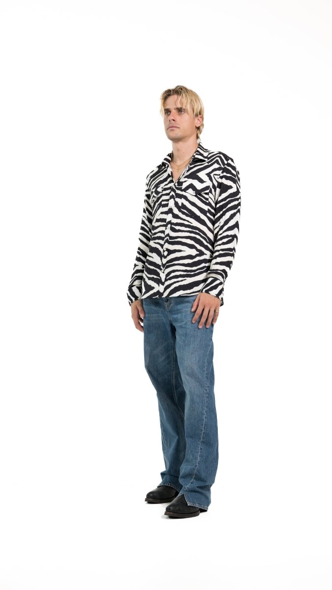 CAMICIA WHITE ZEBRA - Benevierre