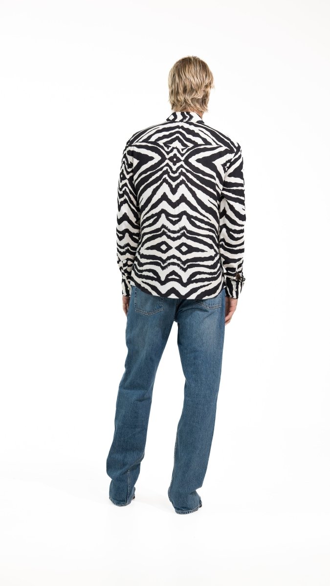 CAMICIA WHITE ZEBRA - Benevierre