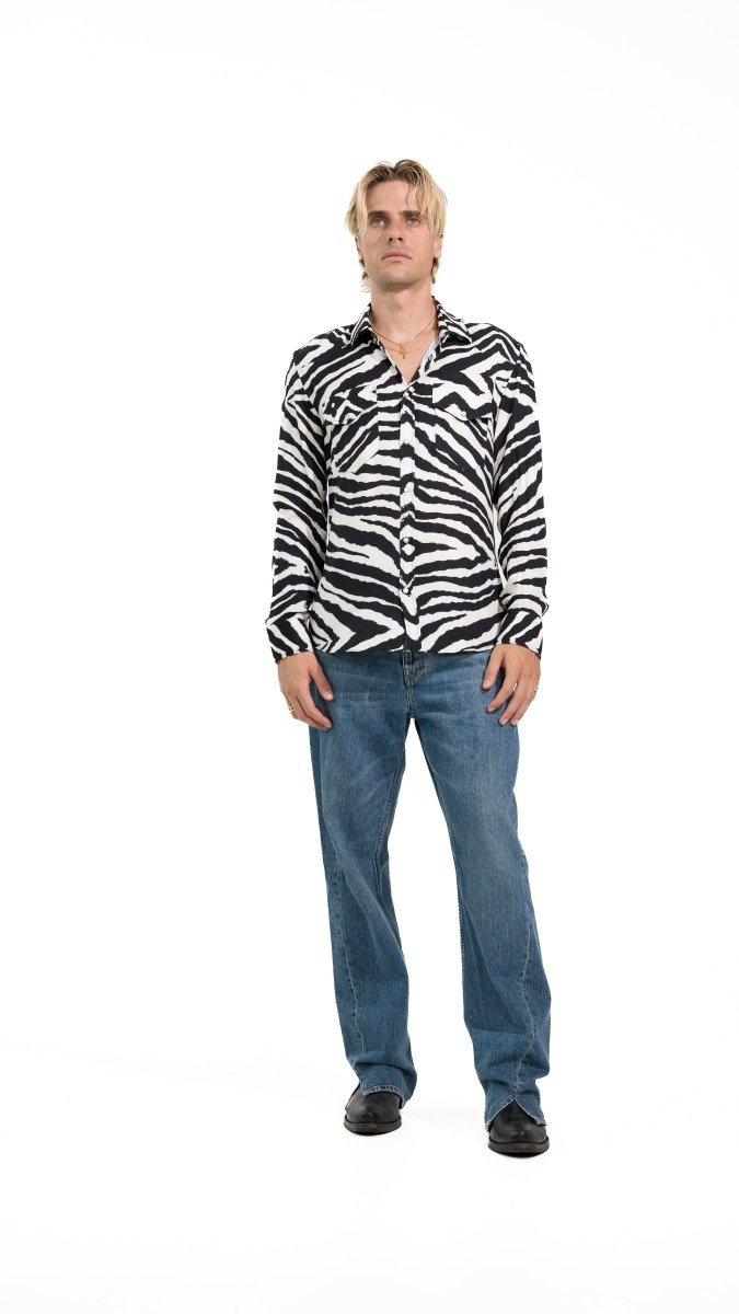 CAMICIA WHITE ZEBRA - Benevierre