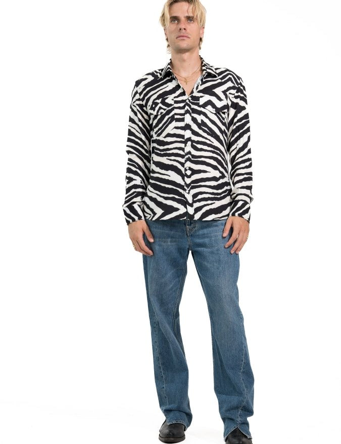 CAMICIA WHITE ZEBRA - Benevierre
