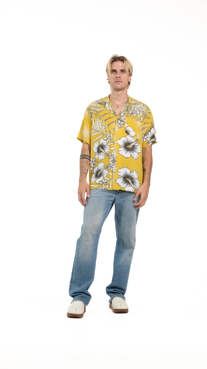 CAMICIA YELLOW FLOWERS - Benevierre