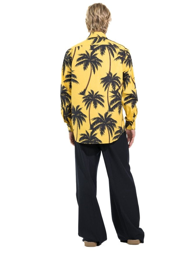 CAMICIA YELLOW ICE PALMS - Benevierre