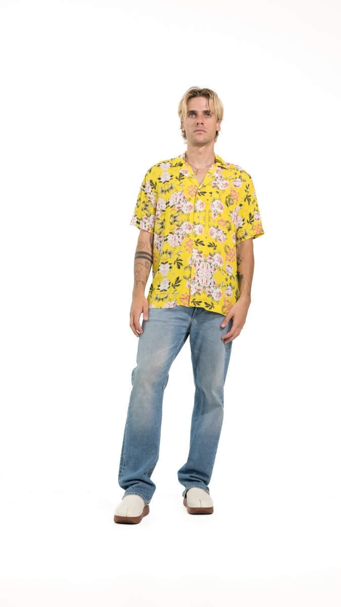 CAMICIA YELLOW ROSES - Benevierre
