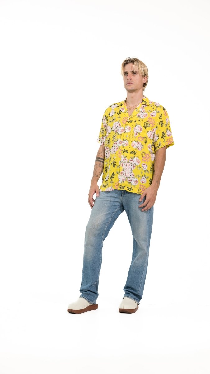 CAMICIA YELLOW ROSES - Benevierre
