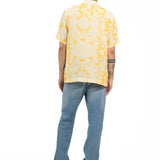 CAMICIA YELLOW STRIPES TIE DYE - Benevierre
