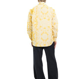 CAMICIA YELLOW STRIPES TIE DYE - Benevierre