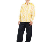 CAMICIA YELLOW STRIPES TIE DYE - Benevierre