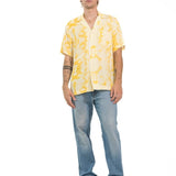 CAMICIA YELLOW STRIPES TIE DYE - Benevierre