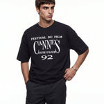 'CANNES' BLACK TEE - Benevierre