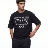 'CANNES' BLACK TEE - Benevierre