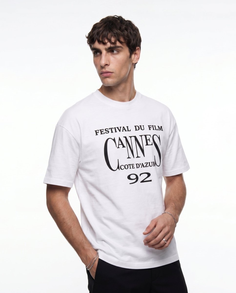 'CANNES' WHITE TEE - Benevierre